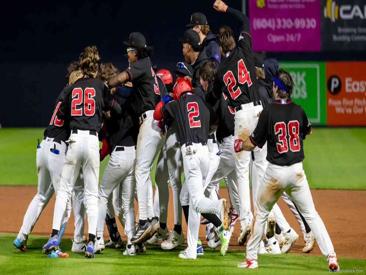 Vancouver Canadians win Northwest League title, going from worst to first in just a few weeks