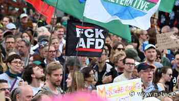 Bundesweite Proteste: Zehntausende demonstrieren gegen Rechtsextremismus