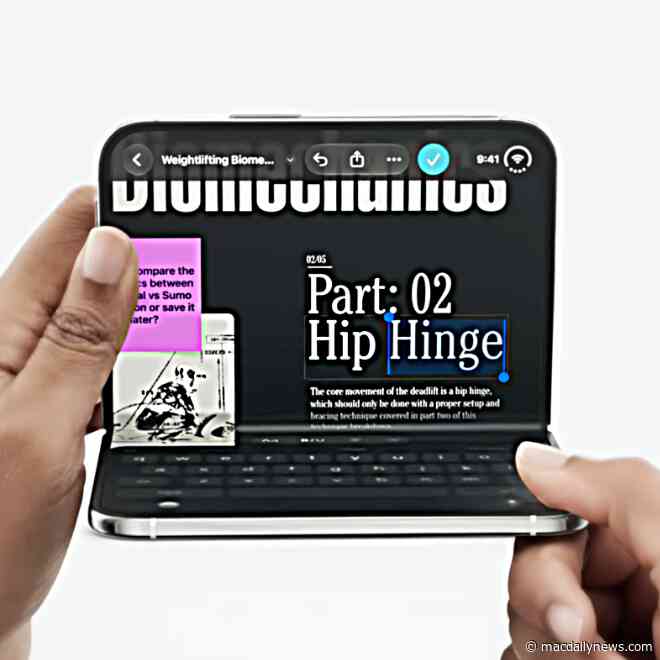 Half-fold Apple’s iPhone Duo once and you’ll start asking for an iPad Duo