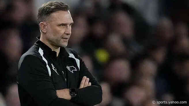 Derby boss Eustace reacts to defeat by Birmingham