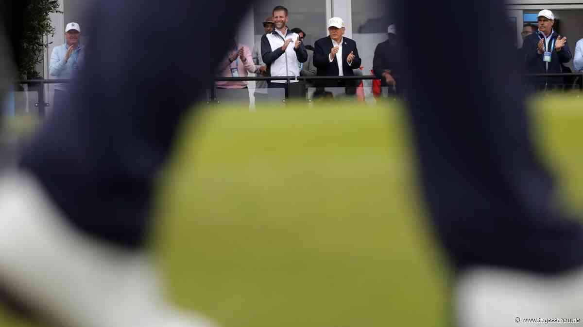 US-Präsident Trump in Irland: Golf, Proteste und ein heikles Thema