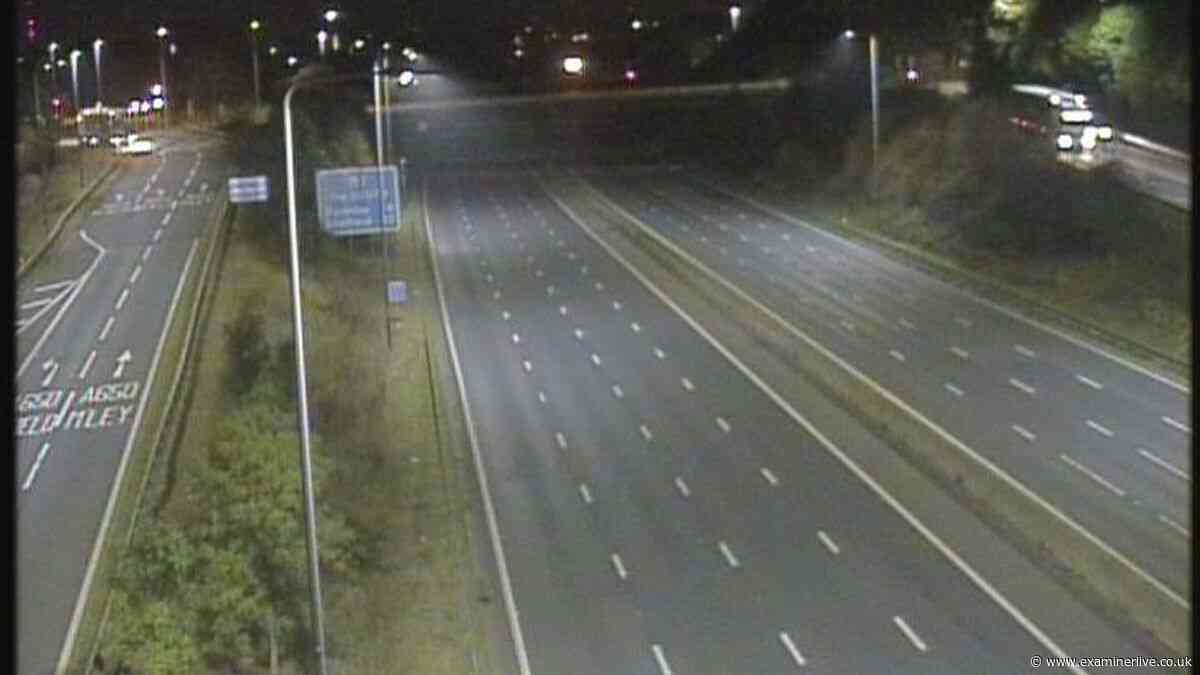 M1 car chase crash as vehicle hurtles down wrong carriageway - police statement in full