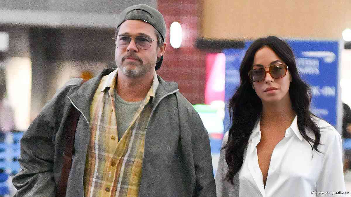Brad Pitt, 62, puts on a united front with girlfriend Ines de Ramon, 33, after being humiliated by his kids