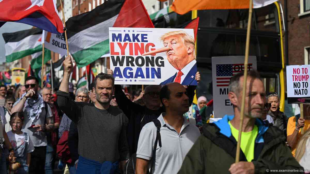 Donald Trump visit sparks mass protests in Ireland as thousands take to the streets