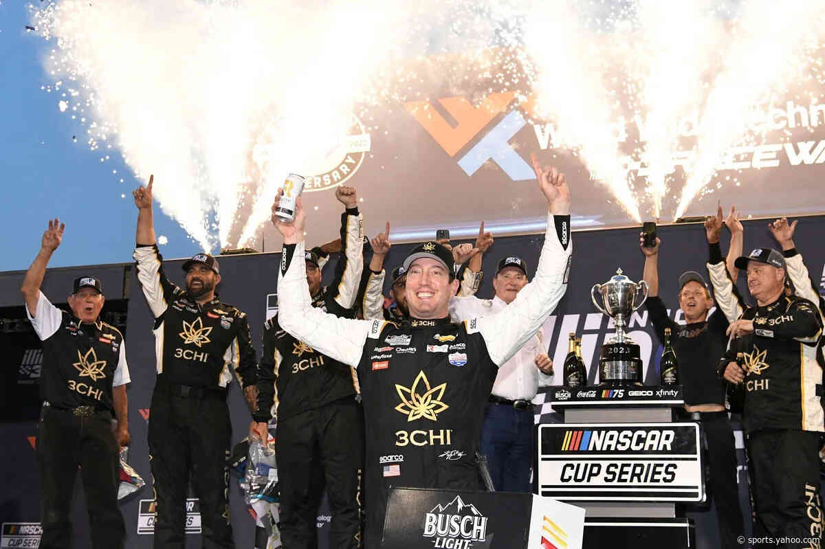WWT Raceway unveils all-new Rowdy trophy in honor of Kyle Busch