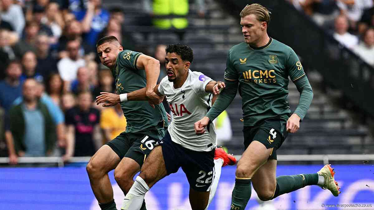 Everton player ratings as Jarrad Branthwaite and one other 8/10 in Tottenham draw
