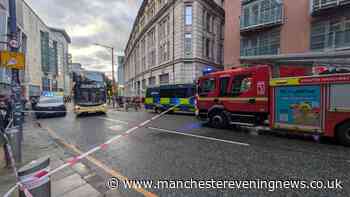 Manchester city centre incident RECAP as teenager left with 'potentially life-changing' injuries after substance thrown
