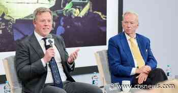 Former Army secretary praises Ukraine in 1st public appearance since resigning