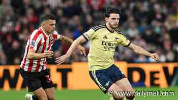 Sunderland vs Arsenal - Premier League: Bukayo Saka misses brilliant chance, as Gunners struggle to break down resilient Black Cats