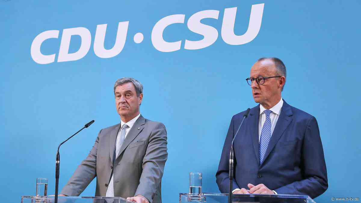 "Kein Grund zum Aufgeben": Söder schließt Kanzlersturz durch die CSU aus