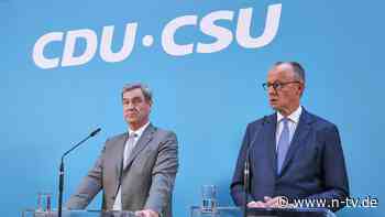 "Kein Grund zum Aufgeben": Söder schließt Kanzlersturz durch die CSU aus