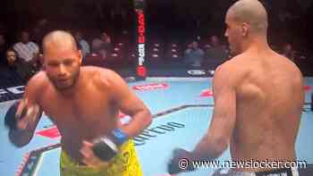 Nederlandse MMA-vechter Yousri Belgaroui maakt indruk met spetterende knock-out in UFC-gevecht