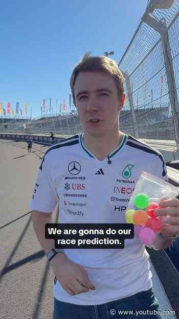 Fred predicts the result of the Spanish GP! 🤯