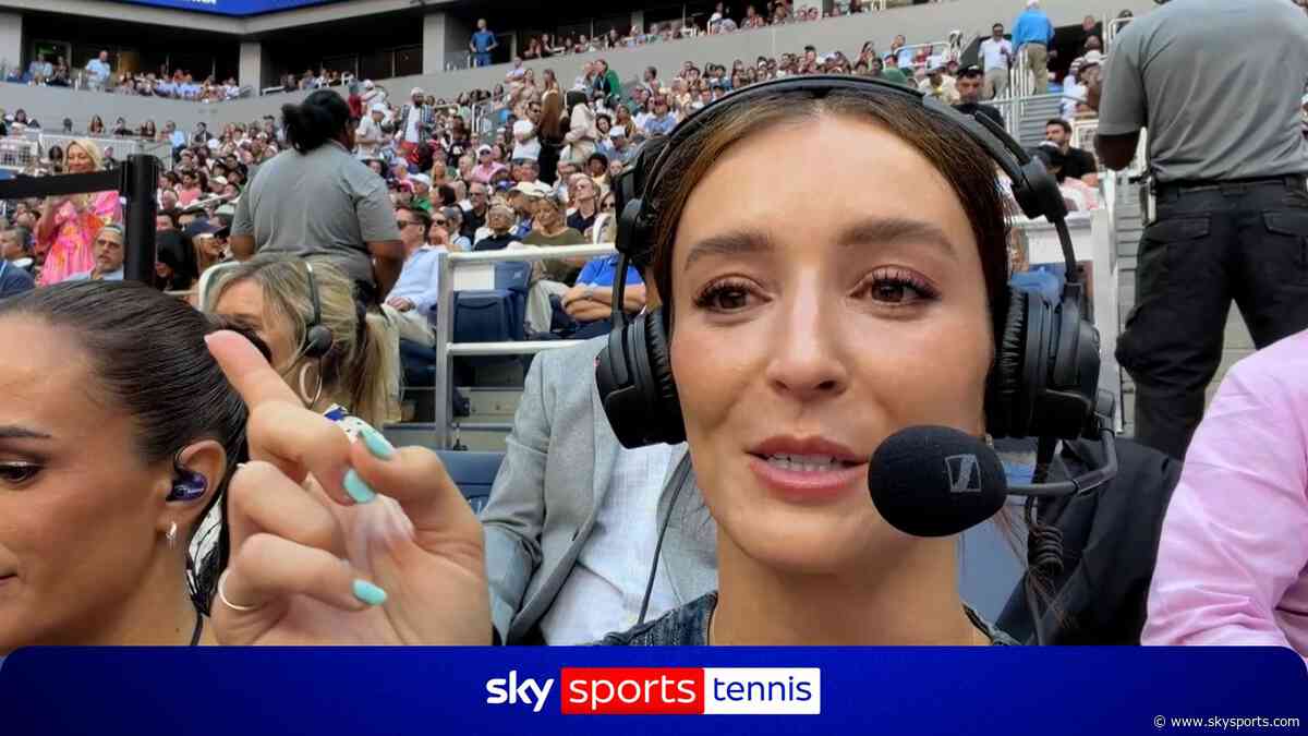 Robson 'loses head' after seeing Brad Pitt at US Open final