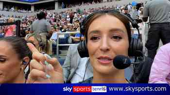 Robson 'loses head' after seeing Brad Pitt at US Open final