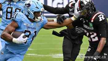 Redblacks losing streak hits 18 games with 26-23 loss to Argos