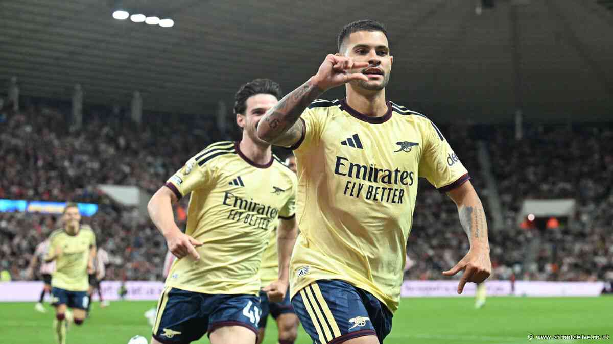 Bruno Guimaraes shows true Newcastle colours with gesture to Sunderland after Arsenal goal