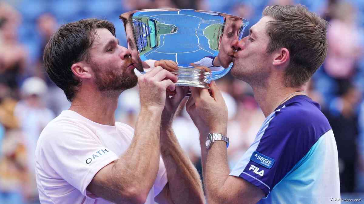 Harrison, Skupski win US Open men's doubles for 2nd Grand Slam title