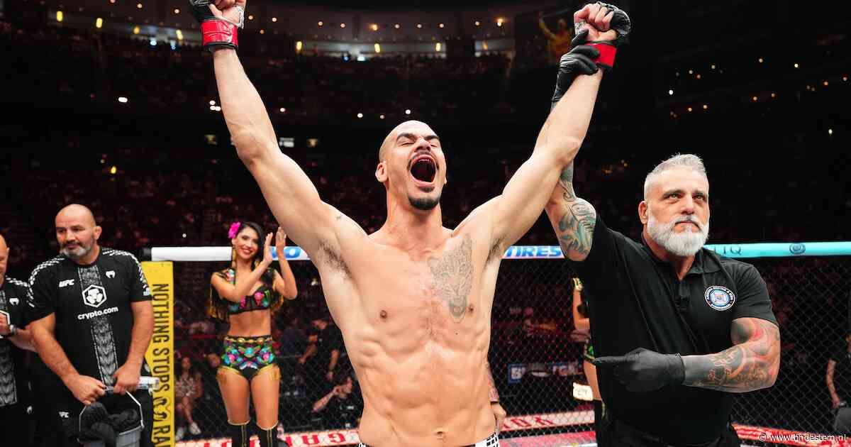 Drie knock-outs op rij: Belgaroui levert opnieuw als UFC-vechter