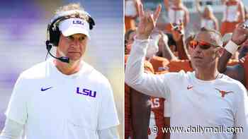 Steve Sarkisian aims jab at Lane Kiffin and LSU drama before Texas's enormous Ohio State showdown