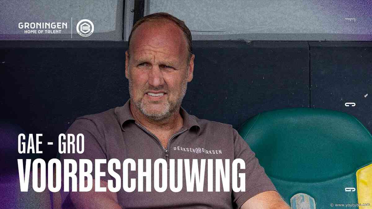 GAE - GRO | FC Groningen vliegt uit naar Adelaarshorst