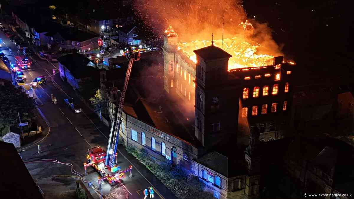 Dalton Mills fire LIVE updates as crews battle huge blaze