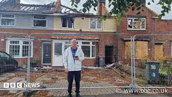 Devastating fire left family with only gerbils