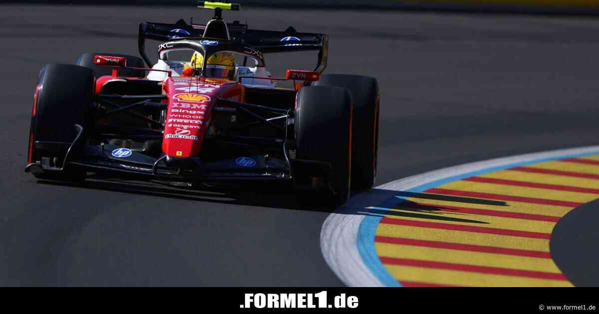 Ferrari: Darum fiel Lewis Hamilton noch von der Pole auf Rang vier