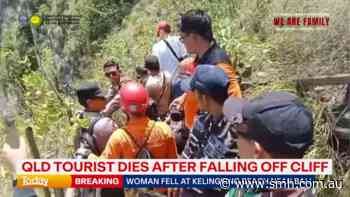 Australian woman dies after falling from popular cliff in Bali
