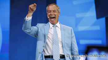 Nigel Farage celebrates £72million donations from crypto-billionaire backers as he declares war chest will ready Reform for No10