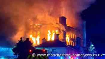 Massive fire grips historic textile mill featured in Peaky Blinders and Downton Abbey