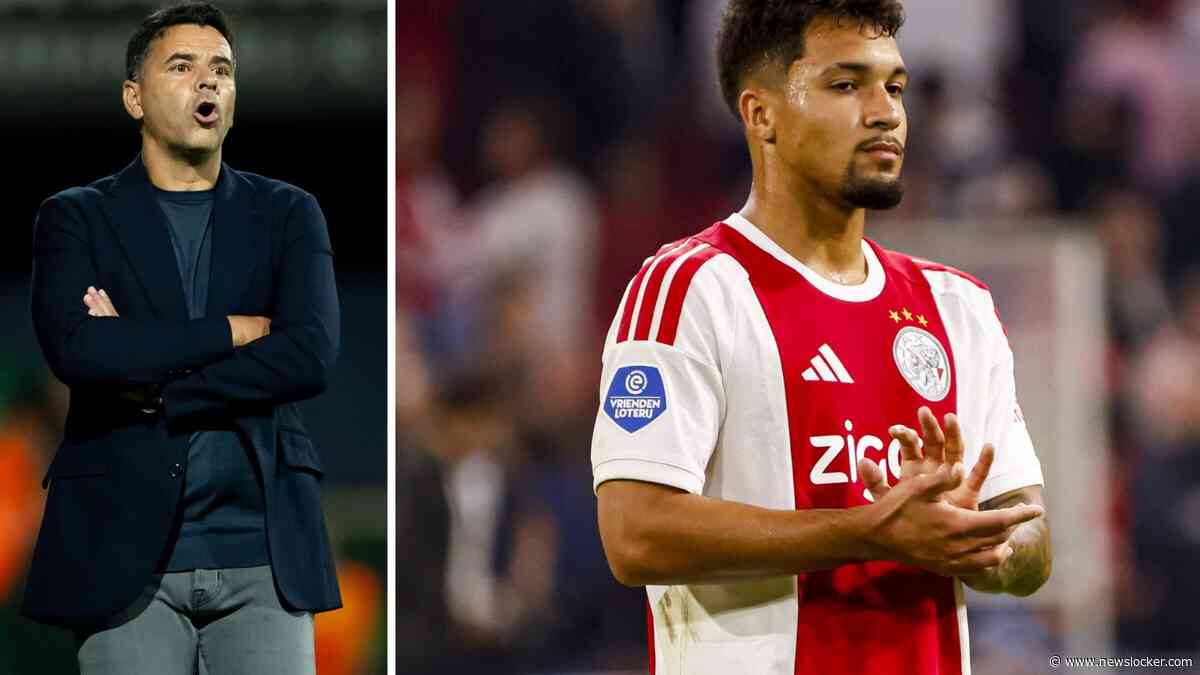 Ajax-coach Michel Sanchez houdt peperdure Marcos Leonardo aan de kant: ’Niet goed als de focus op hem ligt’