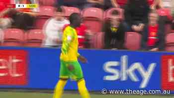 Socceroos star stuns with 42-second goal
