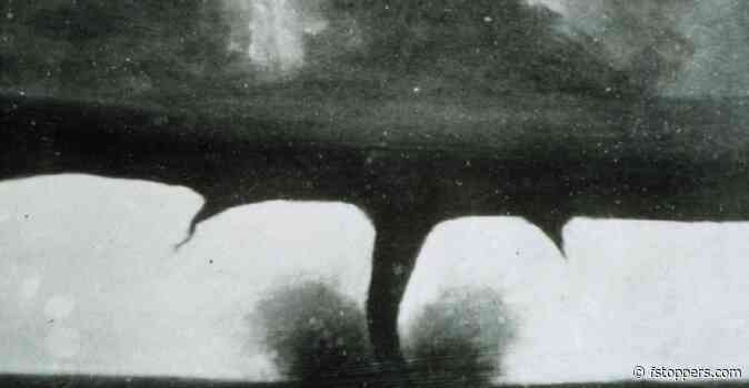 The First Photograph of a Tornado Was Taken in 1884 by a Kansas Fruit Grower