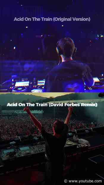 Let me know which version of Acid on the Train is your favorite👀