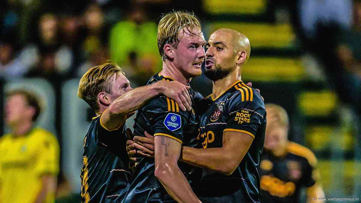 Ajax-doelpuntenmaker juicht nauwelijks na beauty: 'Ik was niet heel blij'