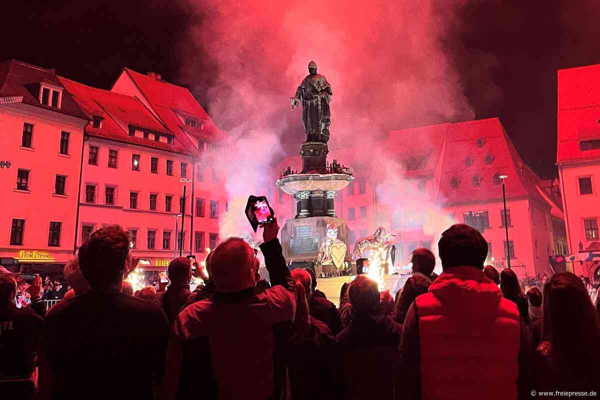 Fulminantes Finale: Die schönsten Bilder der 15. Freiberger Nachtschicht
