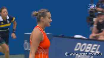 Sabalenka holds on to force third set