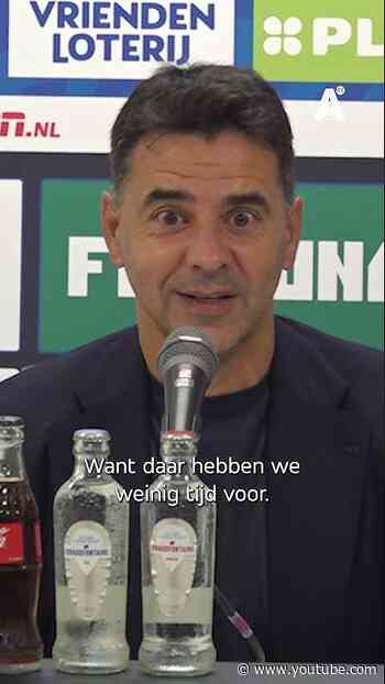 Míchel hoopt op een biertje in de bus
