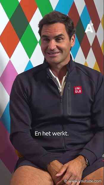 Tennislegende Federer in Amsterdam