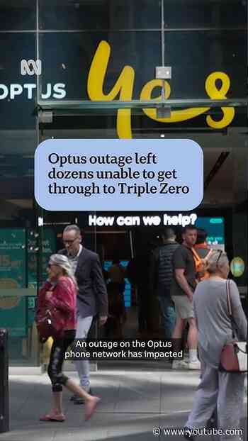 Optus outage left dozens unable to get through to Triple Zero | ABC NEWS