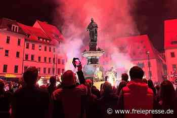 Bunter Abend mit fulminantem Finale: Die schönsten Bilder der 15. Freiberger Nachtschicht