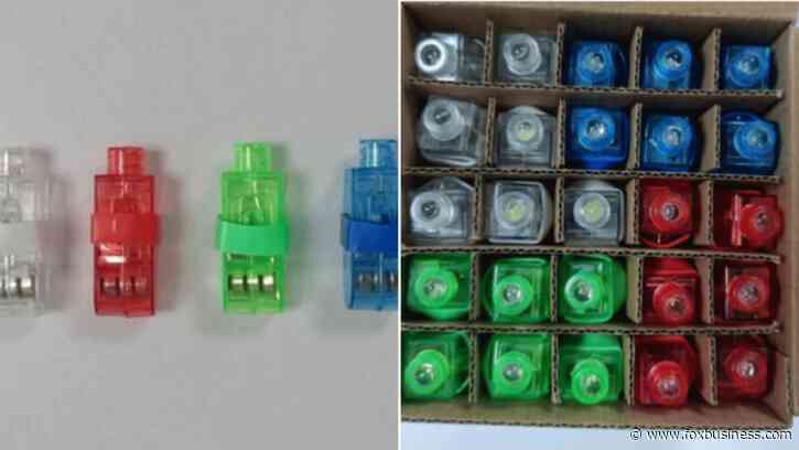 Hundreds of thousands of finger light toys sold on Amazon recalled over swallowing risk