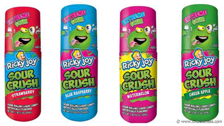 More than 2 million sour candy bottles recalled over potentially deadly choking hazard