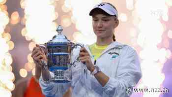 Sie ist die neue Nummer Eins: Jelena Rybakina triumphiert bei den US Open