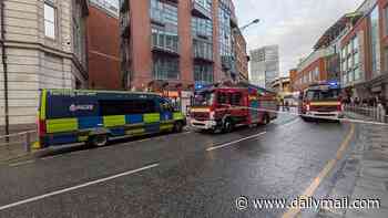 Teenager has 'potentially life-changing injuries' after an 'unknown substance' is thrown at him in Manchester: Man, 19, is arrested on suspicion of assault