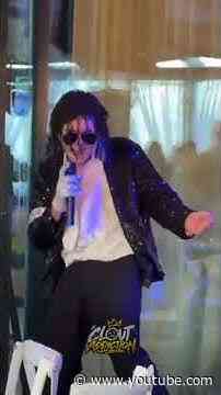 MJ Performer Screams Over Speaker Falling On Him