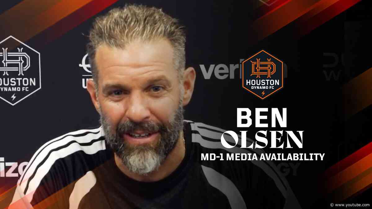 Head Coach Ben Olsen Previews Match against San Jose | Houston Dynamo FC MD-1 Media Availability