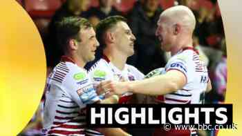Wigan seal top spot and second trophy of season