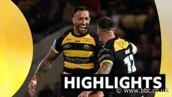 Vaughan kicks drop-goal in final game as York beat Bulls